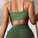 Women's Sexy High-Waist Two-Piece Bikini - Pure Color Swimwear (European & American Fit) _ecoleips.com
