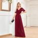 Sexy Mermaid Evening Dress V-Neck Sleeveless Sequin Gown Bodycon Formal Dress With Rhinestone Details Elegant Bridesmaid Party Wear For Women_ecoleips.com