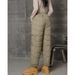Women's Clothing New Lightweight Down Cotton Loose Fit Plus Size Casual Warm Harem Pants For Plus Size Women And Petite Figures_ecoleips.com