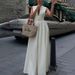 Women's Fashionable Elegant Solid Color Wide Leg Jumpsuit Spring New Arrivals American Style_ecoleips.com