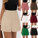 Aria Basics Aria Basics European And American Cross-border Summer New Clothing High-waisted Loose Wide-leg Suit Pants Business Commuter_ecoleips.com