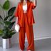 Women's Clothing Solid Color Loose Casual Style Tops Two Piece Suits_ecoleips.com
