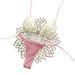 2026 Pink And White Color Block Bikini Tie-Up Swimsuit Girlish Style Alluring Thong Bikini Set for Vacation Regular Size_ecoleips.com