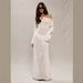 Women's Clothing Temperament Round Neck Off Shoulder Hollow Knitted Long Skirt Hip Dress_ecoleips.com