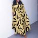 Women' Clothing 2024 Spring New Fahion Elegant Temperament Printed Strap Large Hem Plu Size Foreign Trade_ecoleips.com