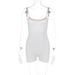 Elegant Solid Color Backless Jumpsuit With Bow Detail, Sleeveless Romper For Women, Stretchy And Flattering Fit_ecoleips.com