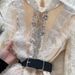 Luxury Elegant Sequined Beaded Mesh Tulle Dress French Style Waist Cinching Slimming Long Dress For Women_ecoleips.com
