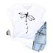 Popular Women's Summer New Arrivals: Plus-size Heart-print Short-sleeve Tops For Women_ecoleips.com