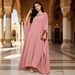Luxurious Sequined Tassel Dress for Women Elegant Loose Fit Long Dress Multiple Colors Available European And American Style plus Size_ecoleips.com