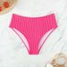 Women’s Clothing New Sexy Solid Color Bikini Swim Shorts High Waist Beach Hot Spring Swimsuit Women's Briefs_ecoleips.com