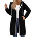 Trendy Oversized Zip-Up Hoodie For Women – 2025 Fall Streetwear With Geometric Patterns, Mid-Length Korean Style Fleece Jacket_ecoleips.com