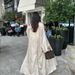 Elegant Gold-Embellished Abaya Longline Open Front Cardigan – Loose Fit Batwing Sleeve Maxi Dress For Women, Casual & Cultural Fusion_ecoleips.com