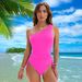 Women's Clothing One Piece Bikini Swimsuit, Drawstring, Sexy, Slimming, Hot Spring Bikini For Women_ecoleips.com