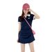 New Women's Two Piece Swimsuit Set Conservative Tummy Concealing Slimming Flat Heel Sporty Hot Spring Summer Outfit For Students_ecoleips.com