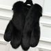 Women's Clothing Fox Fur Vest Women's Winter Vest Ladies Stitching Vest Short Fur Coat_ecoleips.com