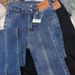 Women’s Clothing Front slit flared jeans for women Korean style new small size high waist tight elastic straight floor length flared pants for women_ecoleips.com