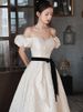 Women's For Annual Party 2026 New Style Adult Birthday French Runaway Princess Wedding Banquet Evening Dress_ecoleips.com