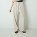 Suitable For All Seasons Tencel Loose Straight For Women Spring Summer Cotton Linen Elastic Waist Long Fashion Wide Leg Yamamoto Casual Pants_ecoleips.com
