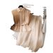 Women's Clothing High End Temperament New Commuting Casual Style Apricot Shirt Apricot Skirt One Piece Suit For Women_ecoleips.com