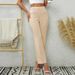 High-Waisted Straight Leg Trousers for Women Spring/Summer Elegant Slimming Casual Pants Loose Slightly Flared Fashionable_ecoleips.com