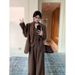 girl Gentleman Style Suit For Women Autumn Blazer Vest 2025 Super Trendy Outfit Set New Wide-Leg Pants_ecoleips.com