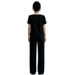 Women's Summer Patchwork Woven Set Casual Comfortable T-Shirt And Trousers Print 6002_ecoleips.com