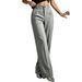 Women's High-Waisted Straight Leg Suit Pants 2026 New Style Elegant Simple Fashion European And American Cross Border_ecoleips.com