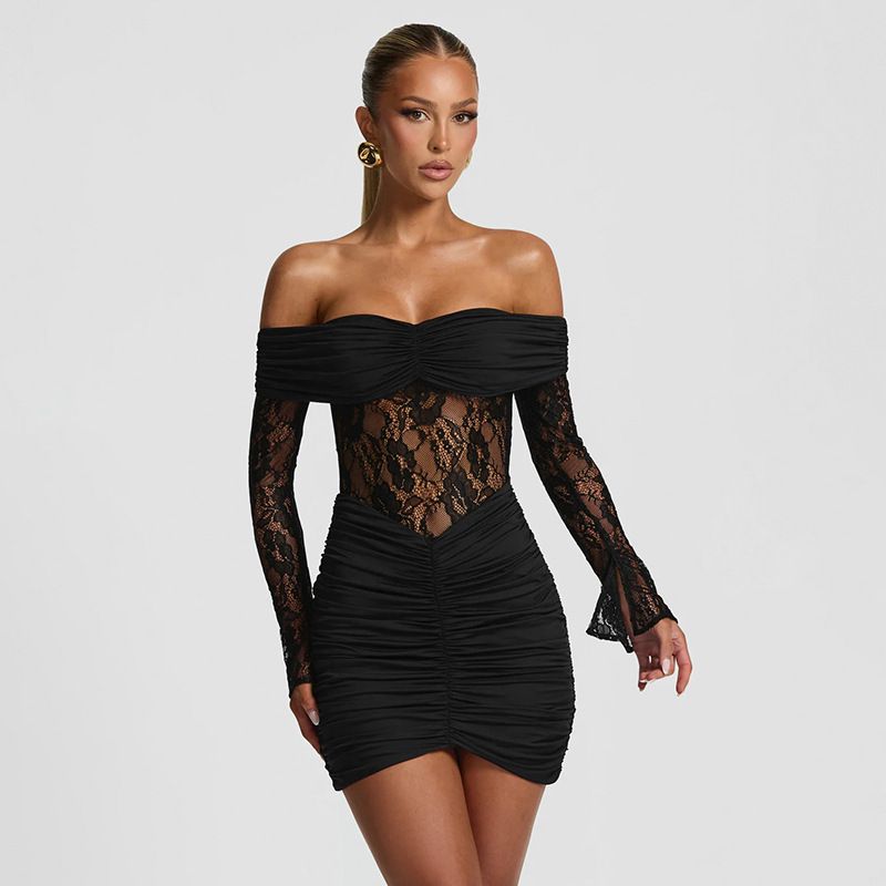 Summer Halter Neck Long Dress European American Style Sexy Sleeveless Backless Slim Fit Women's Fashionable Wholesale_ecoleips.com