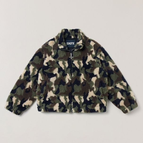 "SMFK-Inspired Wool Wide-Leg Jacket – Stand Collar Fur Coat, Loose Zip-Up Design, Wild & Original Style For Bold Fashionistas"_ecoleips.com