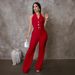Women's Clothing Personalized Line Stitching Long Sleeved Sports Fitness Jumpsuit_ecoleips.com