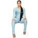 S871 Women's Fashion Casual Sexy Hollow Out Round Neck Two-Piece Set_ecoleips.com