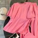Women's Clothing Fashion Sports Suit Loose Large Version T Shirt High Waist Wide Leg Flared Pants Two Piece Suit_ecoleips.com