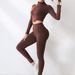 Women's Clothing Women's Slim Fit Quick Drying Sportswear Set European American Style Hip Lifting Breathable Fitness Yoga Wear_ecoleips.com