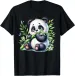 Women's T-Shirts Watercolor Panda T-Shirt Watercolor Panda T-Shirt_ecoleips.com