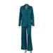 European And American Ins Style Satin Suit Trousers Women's Casual Drape Two Piece Set High-End Wholesale Fashion 2025_ecoleips.com