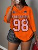 Women's Summer Fashion V Neck T-Shirt Short Sleeve Stylish Chic Loose Fit Digital Print New_ecoleips.com