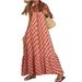 Women's Clothing Geometric Print Long Dress Trendy Geometric Print Sleeveless Dress – Strappy Streetwear Maxi Dress In Vibrant Colors (S-2XL)_ecoleips.com
