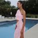 Women's Clothing New Fashion Mesh Splicing Tube Tops Side Hollow Dress_ecoleips.com