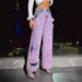 Women's Clothing Retro Casual High Waist Wide Leg Straight Jeans_ecoleips.com