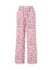 Christmas Pajama Pants Funny Green Christmas Tree Fuzzy Pj Pants Sleep Pajamas Bottoms Baggy Wide Leg Pjs Long Pants For Women_ecoleips.com