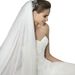 Women's Clothing Veil bride new style wedding single layer lace veil wedding dress long accessories clothing accessories long_ecoleips.com