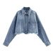 Women's Distressed Denim Jacket & Straight-Leg Jeans Set - Edgy Sleeveless Polyester Blend Top With Mid-Rise Casual Pants - XS/S/M/L_ecoleips.com