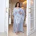 Verve 2025 Muslim Women's Feather Sequin Set Dress_ecoleips.com