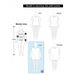 European Size Summer Casual Skull Print T-Shirt Pure Cotton EZwear Women's Clothing Tops_ecoleips.com