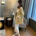 ng2510292 Women's Blazer 2025 Spring And Autumn Mid-Length Korean Style Popular Loose Casual Versatile Internet Celebrity Coat Top_ecoleips.com