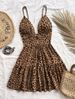 Women's Clothing Summer Vacation Dress Sexy Hot Girl Sleeveless Backless Suspender Dress_ecoleips.com