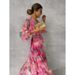 Women's Clothing Temperament Elegant Intellectual Style Lace Splicing Large Swing Chiffon Dress_ecoleips.com