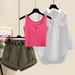 Women’s Clothing Summer Suits For Women New Style Retro Vest Western Style Sun Protection Shirt Denim Shorts Three Piece Suit_ecoleips.com