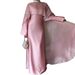Elegant Flowy Long Sleeve Dress For Women - Soft Cotton-Polyester Blend, Sweet & Feminine, Comfortable High Waist, Versatile For Fall & Everyday Wear_ecoleips.com