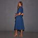 K New Retro Strap Denim Dress, Long Skirt, Fashionable And Elegant Dress For Women_ecoleips.com